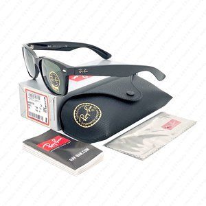Authentic Ray Ban New Wayfarer RB2132 901L 55mm Sunglasses